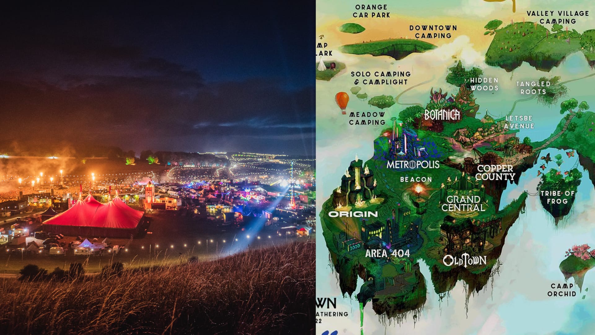 Here's the official map for Boomtown Fair 2022 TheFestivals